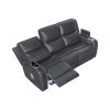 Luna Charcoal Power Reclining Sofa