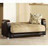 Luna Living Room Set (Fulya Brown)