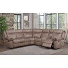 Dollum Reclining Sectional (Chocolate)