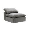 Naveen Modular Armless Chair (Gray)