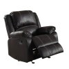 Zuriel Black Rocker Recliner