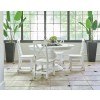 Britton Calinda Dining Room Set (White)