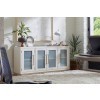 Perry 66 Inch Console w/ 4 Doors (White)
