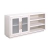 Perry 65 Inch Console w/ 2 Doors (White)