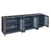 Perry 97 Inch Console w/ 6 Doors (Malta Blue)