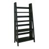 Harrison 60 Inch Ladder Bookshelf (Black)