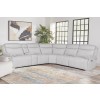 Alpine Airy Snow Power Reclining Modular Sectional Living Room Set