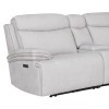 Alpine Airy Snow Power Reclining Modular Sectional Living Room Set