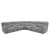 Apollo 6-Piece Power Reclining Sectional (Weave Grey)