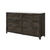 Mariah Dark Brown Storage Bedroom Set