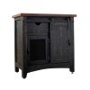 Thomas Accent Chest (Black/ Brown)
