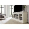 Byron 84 Inch Console w/ 4 Doors (White)