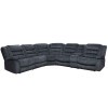 Bolton Misty Storm 6-Piece Reclining Sectional