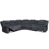 Bolton Misty Storm 6-Piece Reclining Sectional