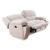 Buster Opal Taupe Reclining Sofa