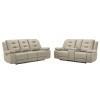 Caldwell Tahoe Fog Power Reclining Living Room Set