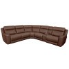 Calgary Autumn Umber Modular Power Reclining Sectional Set