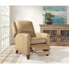 Connor Luxe Latte Power Cordless High Leg Recliner w/ Power Headrest (Set of 2)