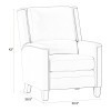 Connor Luxe Latte Power Cordless High Leg Recliner w/ Power Headrest (Set of 2)