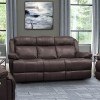 Eclipse Power Reclining Sofa (Florence Brown)