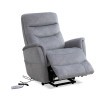 Gemini Capri Silver Power Lift Recliner w/ Articulating Headrest