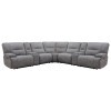 Gladiator Cobalt 7-Piece Modular Power Zero Gravity Reclining Sectional w/ Power Adjustable Headrests