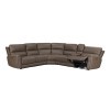 Hancock Bette Hazel Power Reclining Modular Sectional