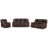 Hensley Smooth Espresso Power Reclining Living Room Set
