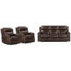 Hensley Smooth Espresso Power Reclining Living Room Set
