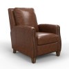 Hunter Chestnut Charm Power Cordless High Leg Recliner w/ Power Headrest (Set of 2)