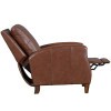 Hunter Chestnut Charm Power Cordless High Leg Recliner w/ Power Headrest (Set of 2)