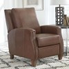 Hunter Chestnut Charm Power Cordless High Leg Recliner w/ Power Headrest (Set of 2)