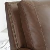 Hunter Chestnut Charm Power Cordless High Leg Recliner w/ Power Headrest (Set of 2)