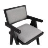 Magnolia Black Arm Chair (Set of 2)