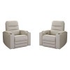 Nexus Stone Power Zero Gravity Recliner w/ Power Headrest and Power Lumbar (Set of 2)