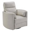 Radius Power Cordless Swivel Glider Recliner (Florence Ivory)