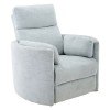Radius Power Swivel Glider Recliner (Windstream)