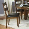 Mariposa Ladder Side Chair (Rustic Whiskey) (Set of 2)