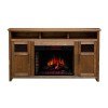 Maison 65 Inch Fireplace Console (Burbon Oak)