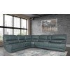 Shelby 6-Piece Power Reclining Sectional (Cabrera Azure)