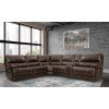 Shelby 6-Piece Power Reclining Sectional (Cabrera Cocoa)