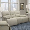 Spartacus Power Reclining Sofa (Oyster)