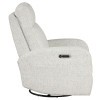 Thriller Natural Beauty Quartz Power Swivel Glider Recliner