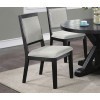 Molly Side Chair (Black) (Set of 2)