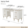 London Place Vanity Desk