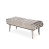 Roxbury Park Channel-Tufted Bench