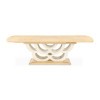 Camellia Field Caramel Rectangular Dining Room Set