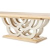 Camellia Field Caramel Rectangular Dining Room Set