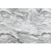 Naomi Silver Marble Platform Bedroom Set w/ LED