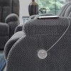 Free Wake Steel Power Reclining Loveseat w/ Console